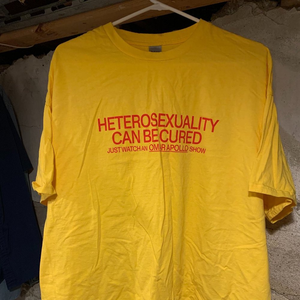 Omar Apollo Tour T-Shirt 2XL